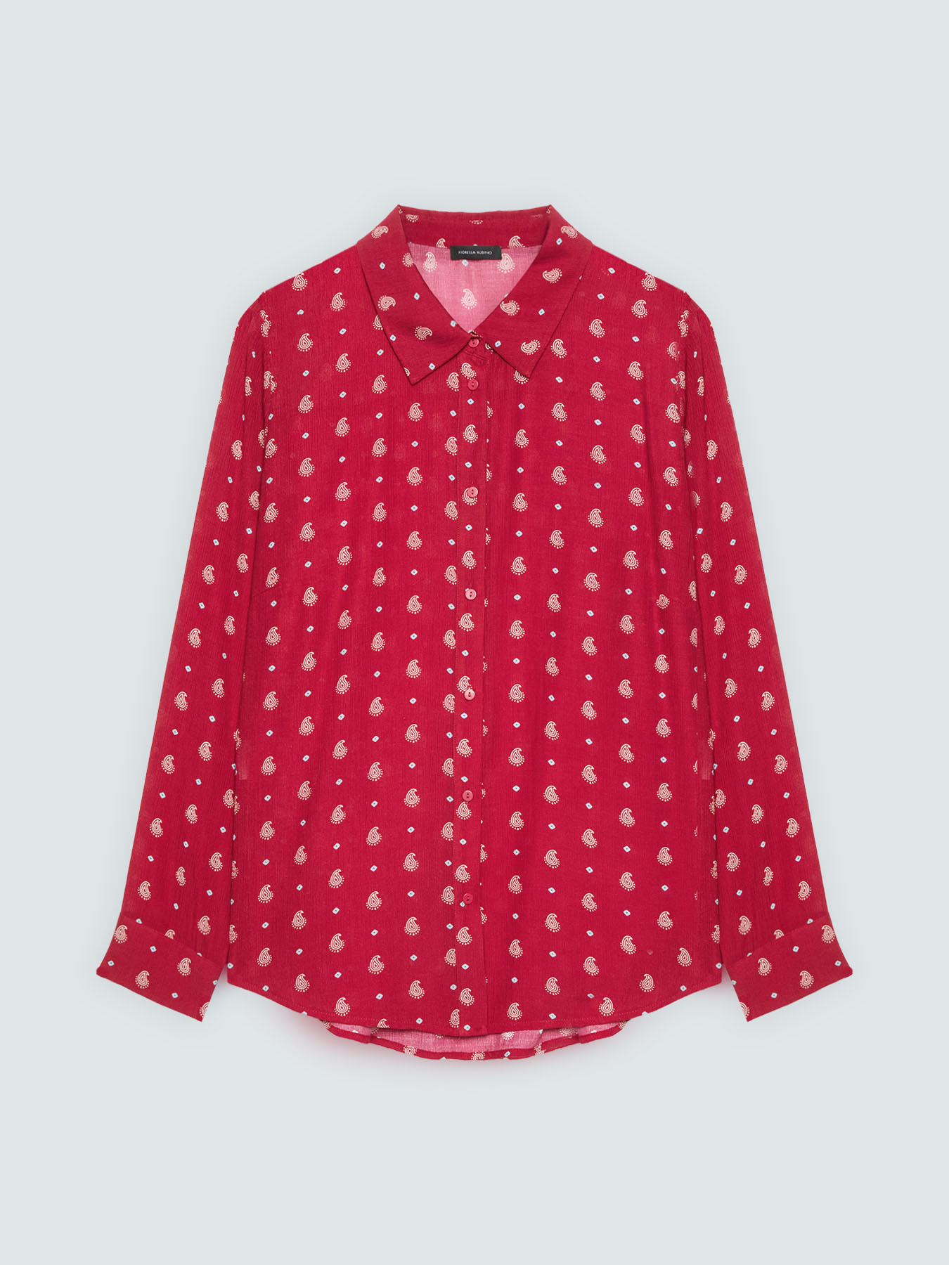 Hemd mit Mikro-Paisley-Druck image number 0