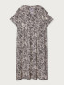 Bedrucktes Kleid aus Viskose image number 3