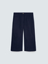 Linen and viscose blend trousers image number 4