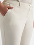 Linen blend New York trousers image number 3