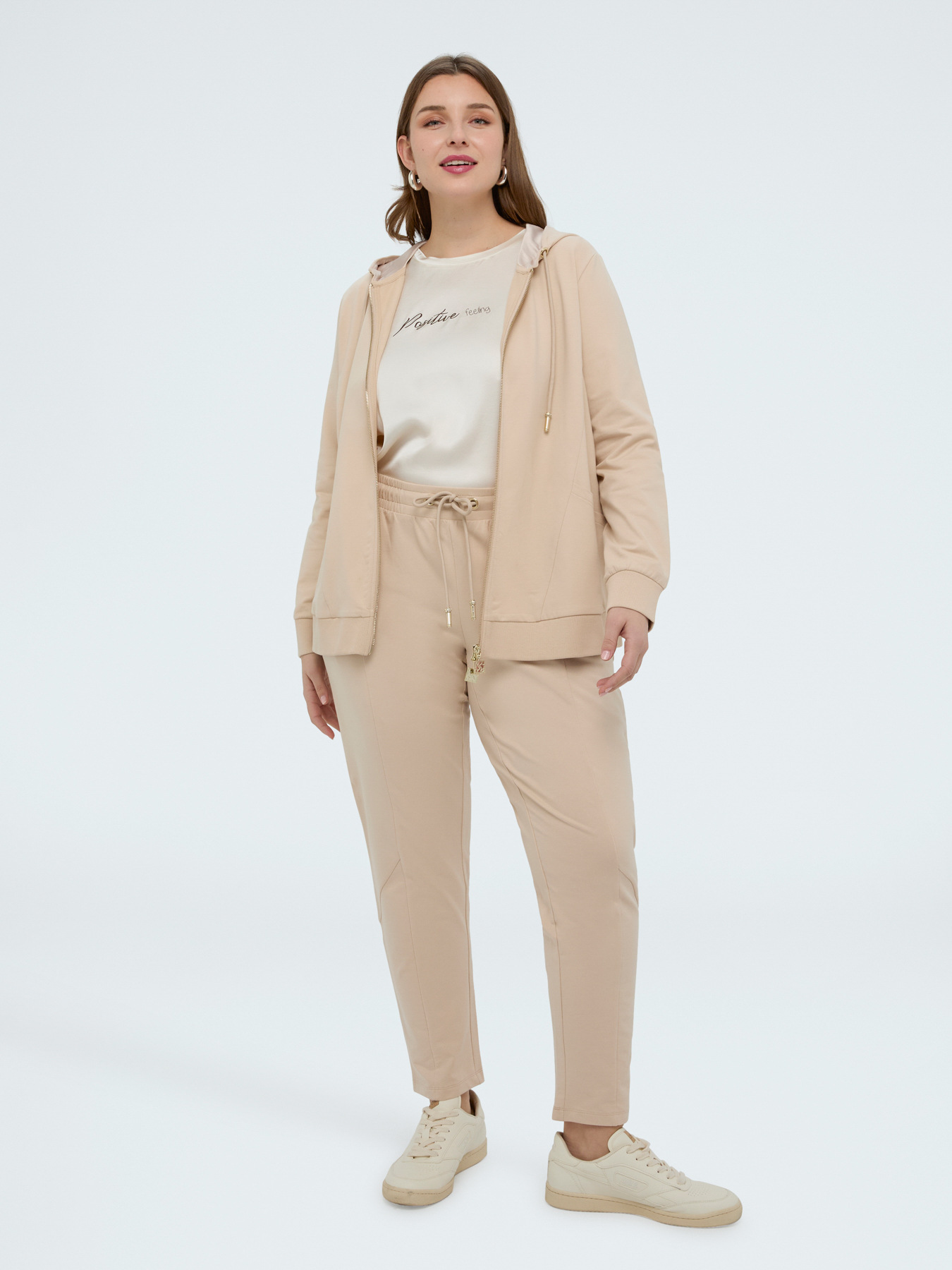 Pantalon de jogging en molleton avec cordon de serrage image number 3