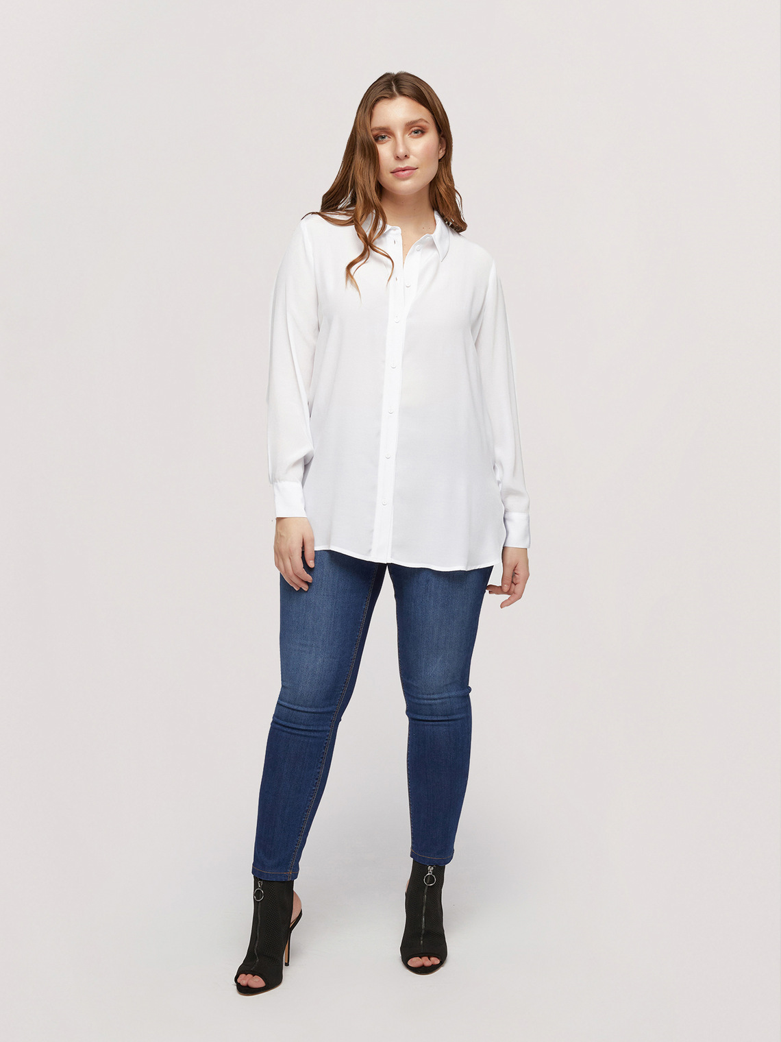 Camicia lunga in viscosa - FiorellaRubino.com