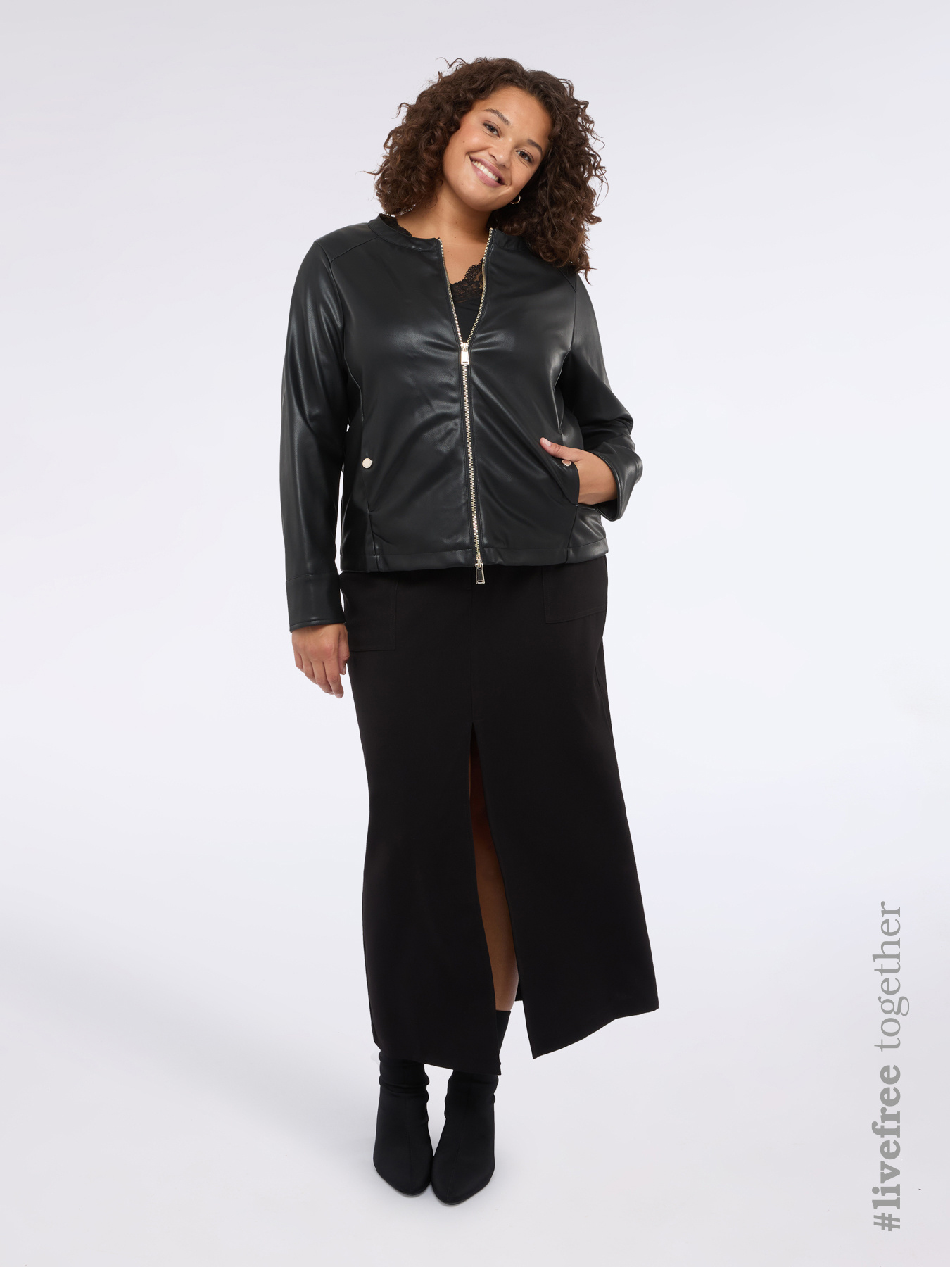 Chaqueta biker 3 en 1 image number 1