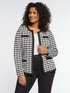 Patterned jacket with passementerie image number 0