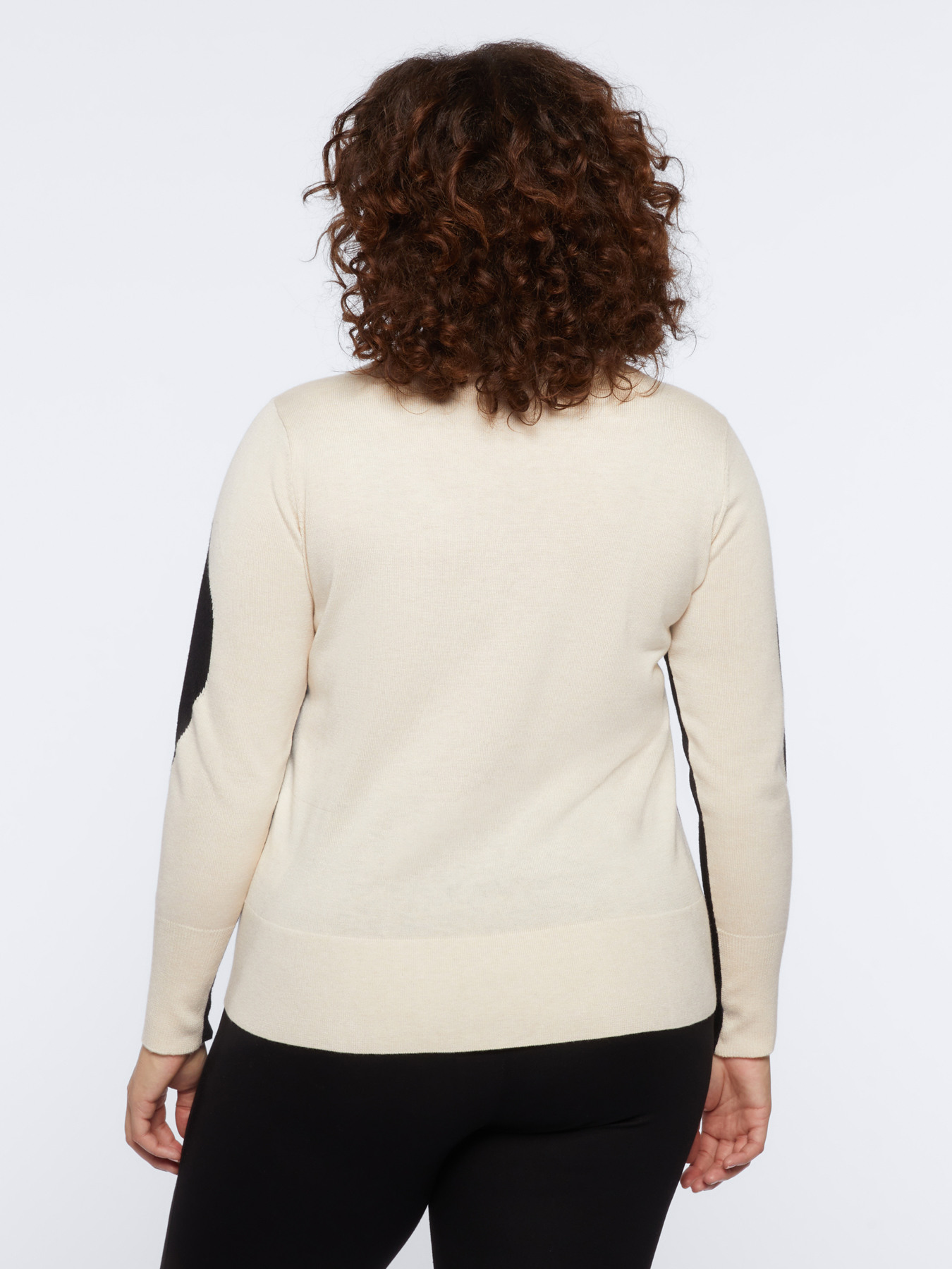 Pull bicolore image number 1