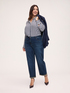 Striped viscose shirt image number 2