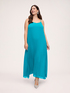 Langes plissiertes Georgette-Kleid image number 0
