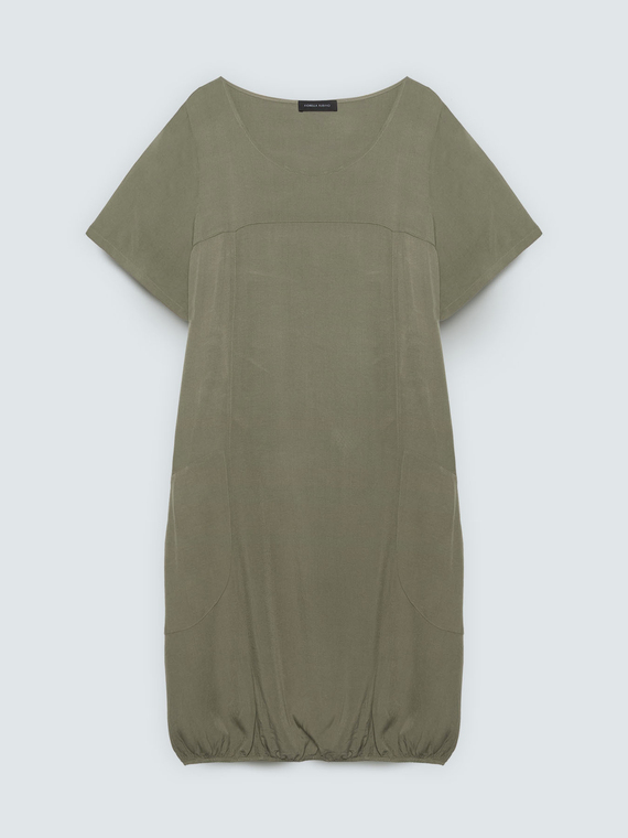 Egg-shaped dress