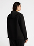 Sweatshirt aus Scuba mit Stickerei image number 1