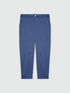 Gerade geschnittene Hose mit schr&auml;g geschnittenen Taschen image number 4
