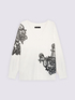 Maglia con dettagli in pizzo image number 4