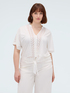 Bluse aus Lochstickerei mit Knotendetail image number 2