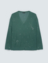 Cardigan mit leuchtenden Applikationen image number 4