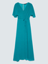 Vestito DREAM in georgette con scollo a V image number 4