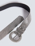 Belt with rhinestone pav&eacute; image number 1