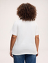 T-shirt Happy! in cotone image number 1