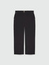 Straight-leg lightweight poplin trousers image number 4
