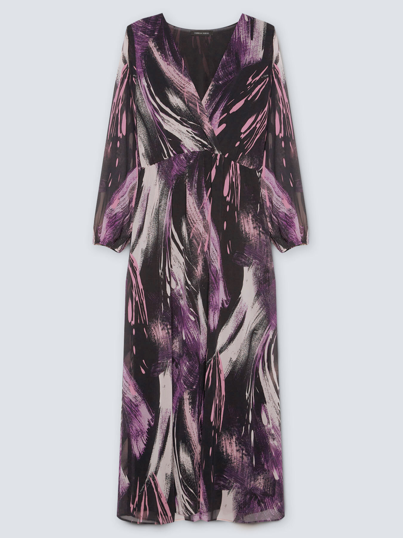 Long printed frock image number 4