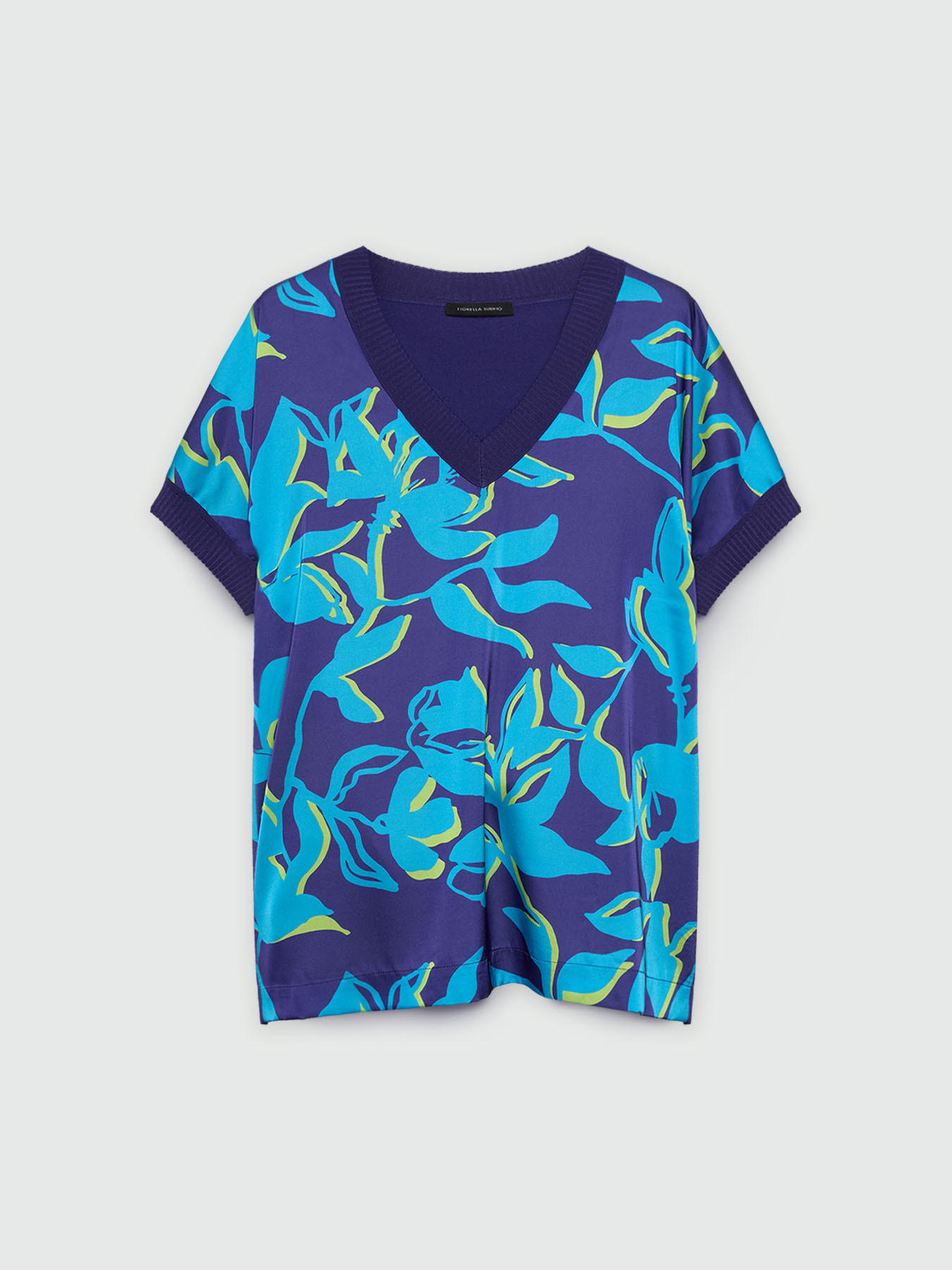 Maglia con davanti floreale image number 4