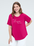 Cotton t-shirt with motivational slogan image number 2