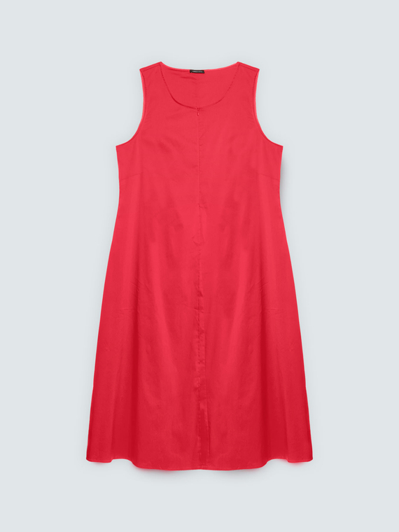 Free A-line cotton dress