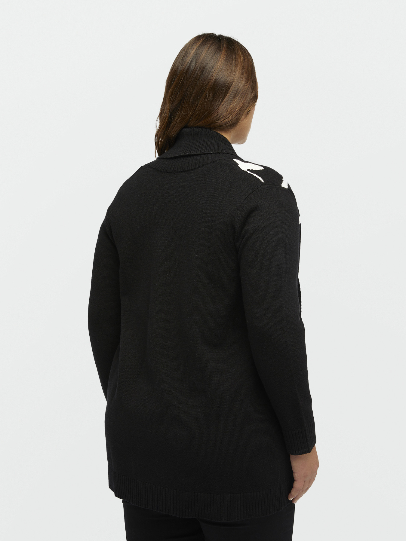 Cardigan avec incrustations en viscose LENZING&trade; ECOVERO&trade; image number 1