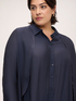 Chemise en georgette avec drap&eacute; double &eacute;paisseur image number 3
