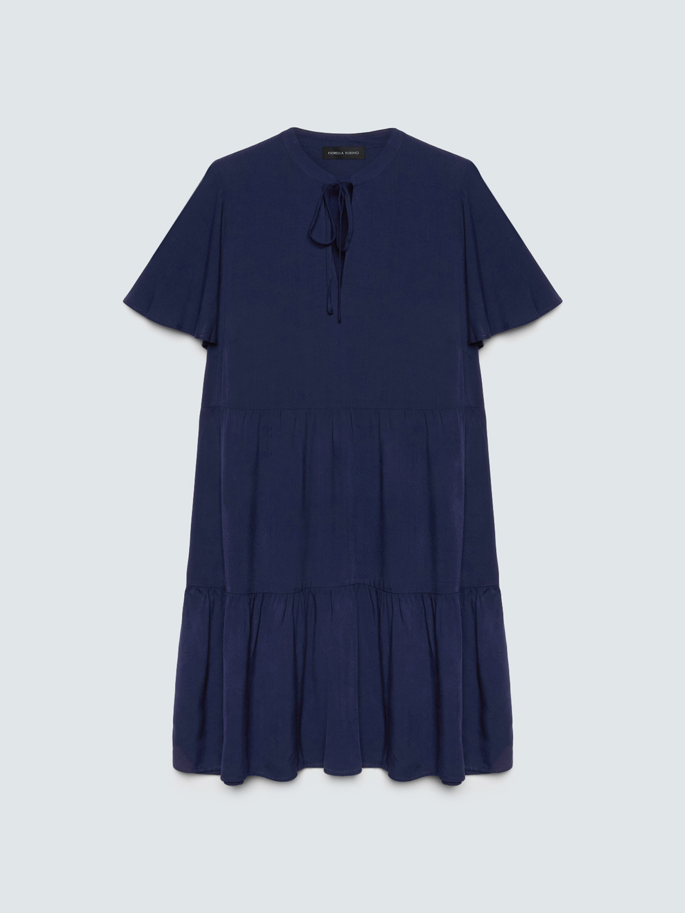 Smile Short Dress with Bow image number 4