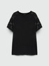 Maglia con maniche traforate image number 4