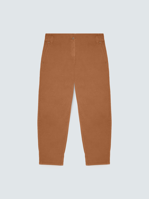 Balloon Pants in Cotton Blend