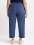 Gerade geschnittene Hose mit schr&auml;g geschnittenen Taschen image number 1