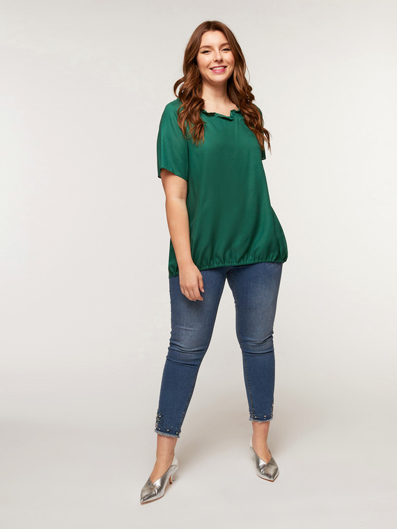 Fiorella Rubino Blusa in mussola di viscosa Donna