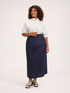 Skirt with drawstring waist image number 2