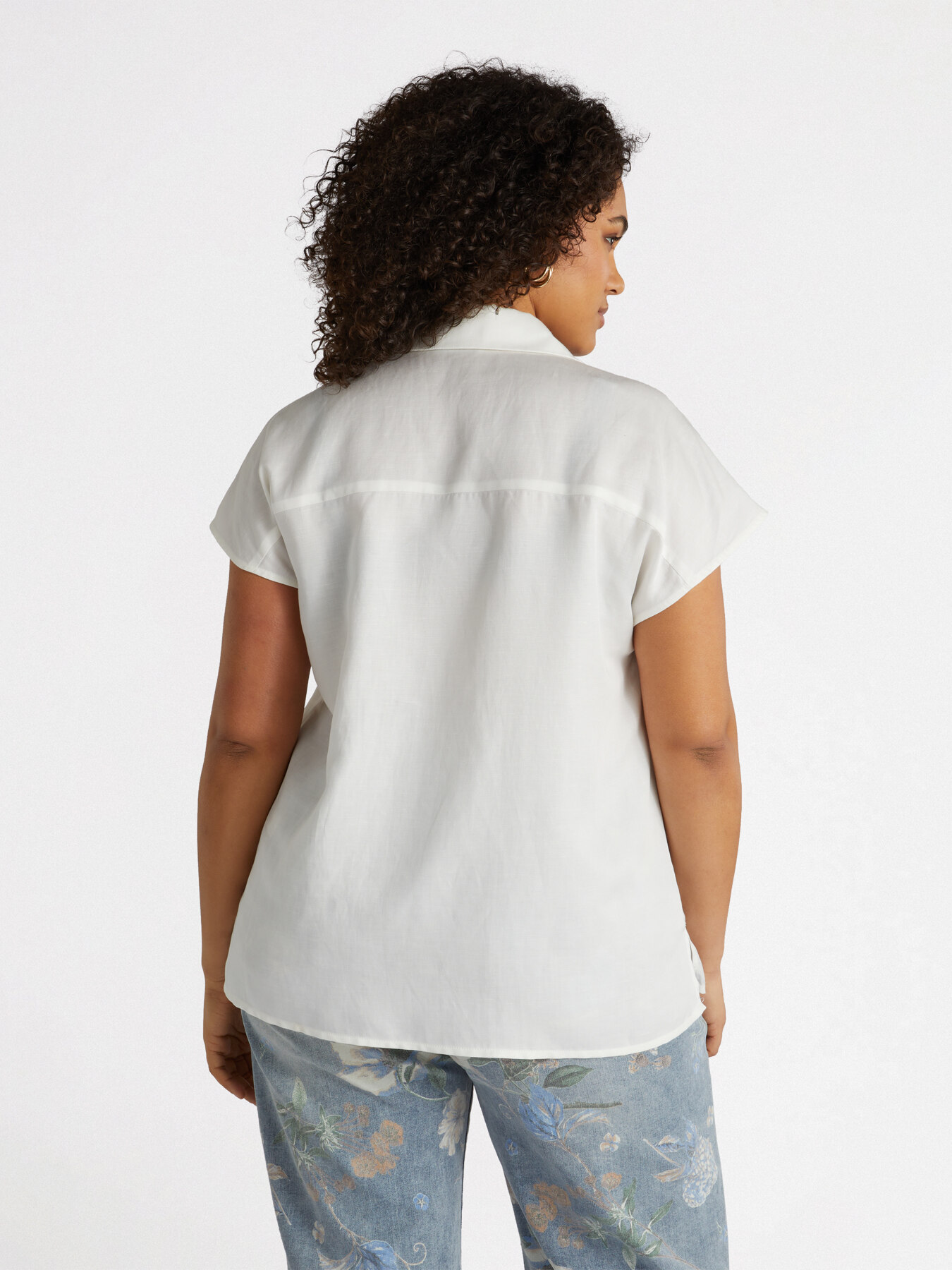 Blouse with chain with TENCEL™ fibres image number 1