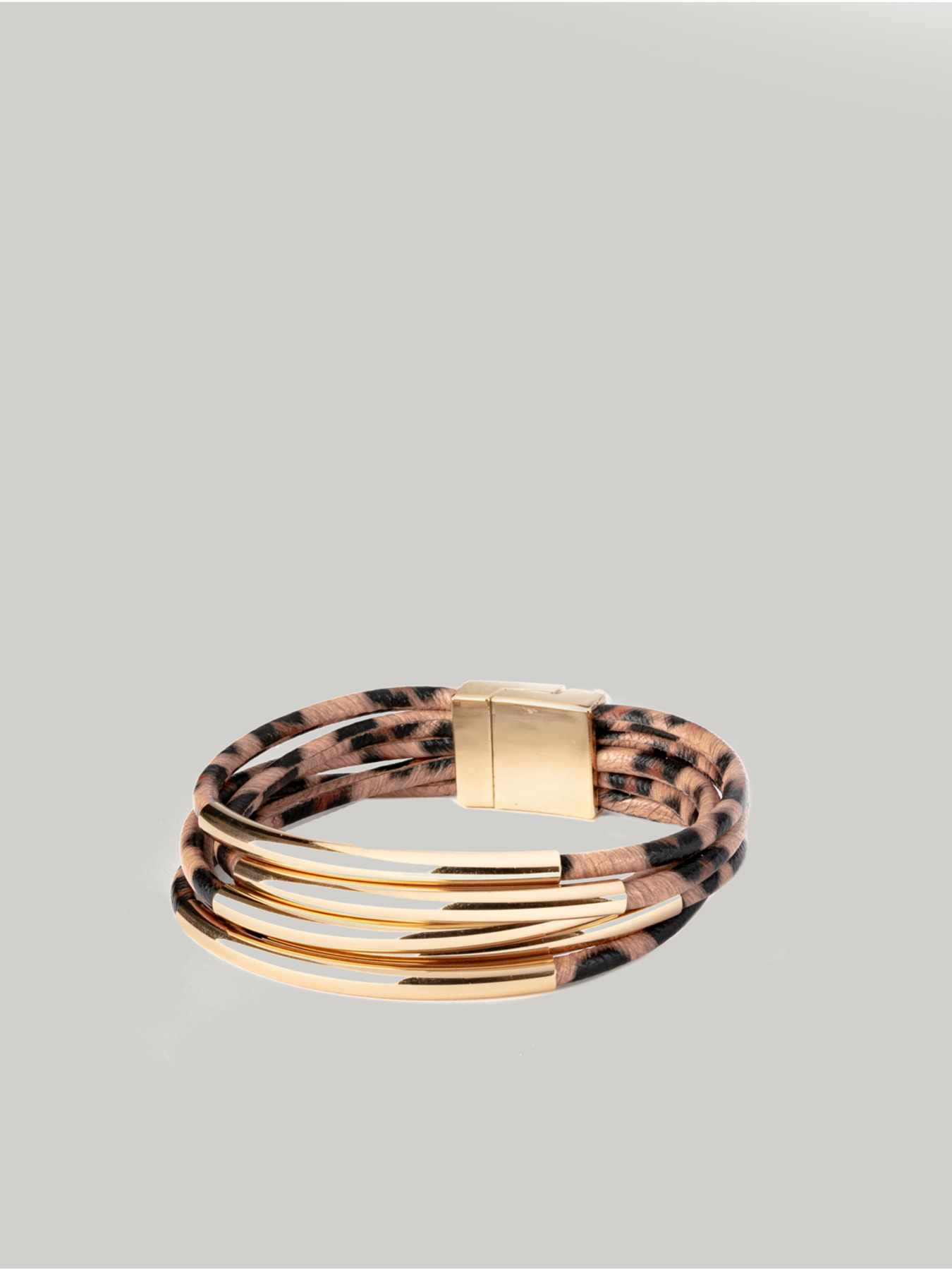Bracciale multifilo animalier image number 1