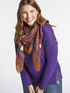 Cashmere print scarf image number 2