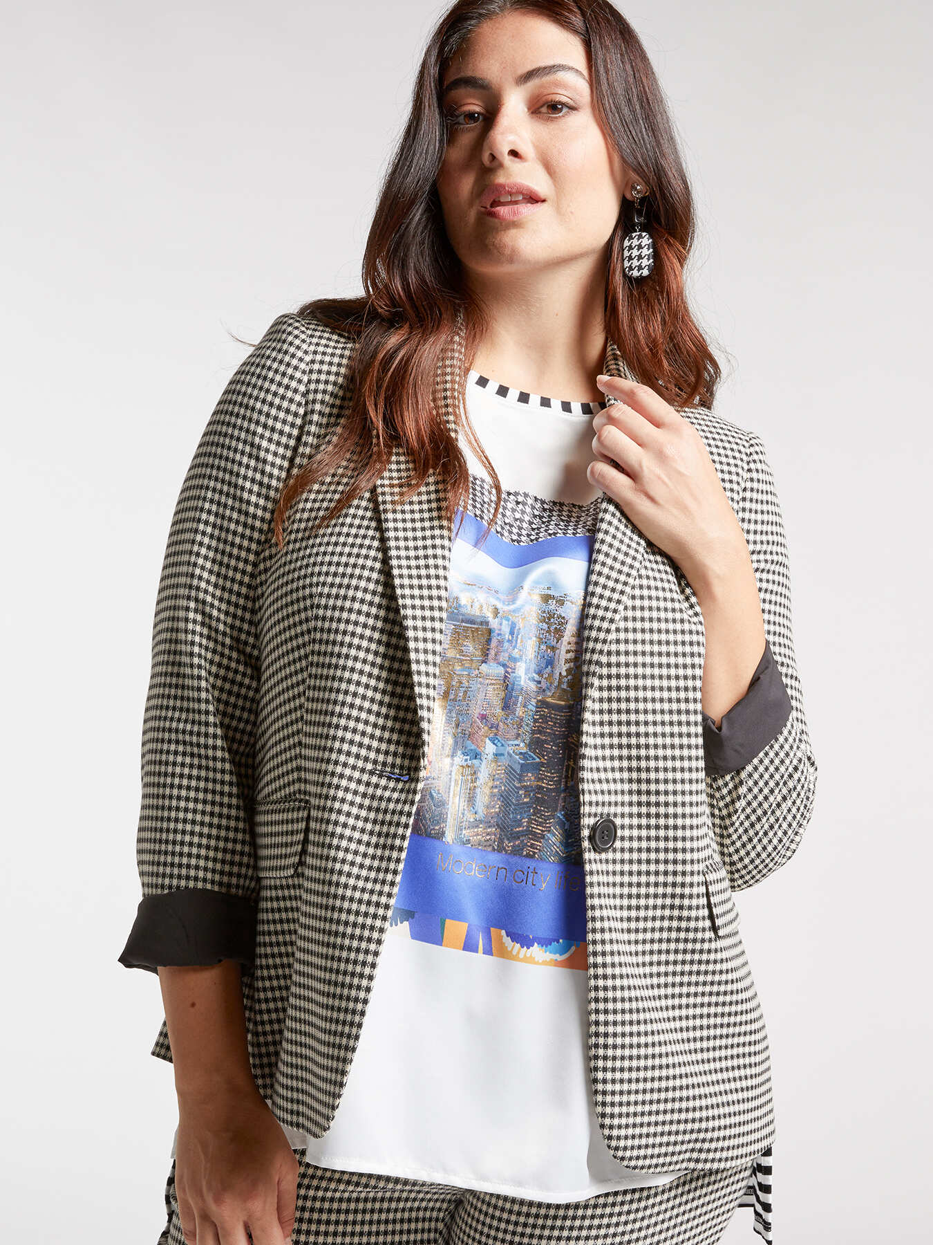 Blazer pied de poule image number 1