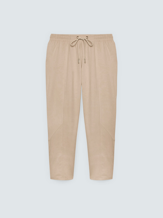 Pantalon de jogging en molleton avec cordon de serrage