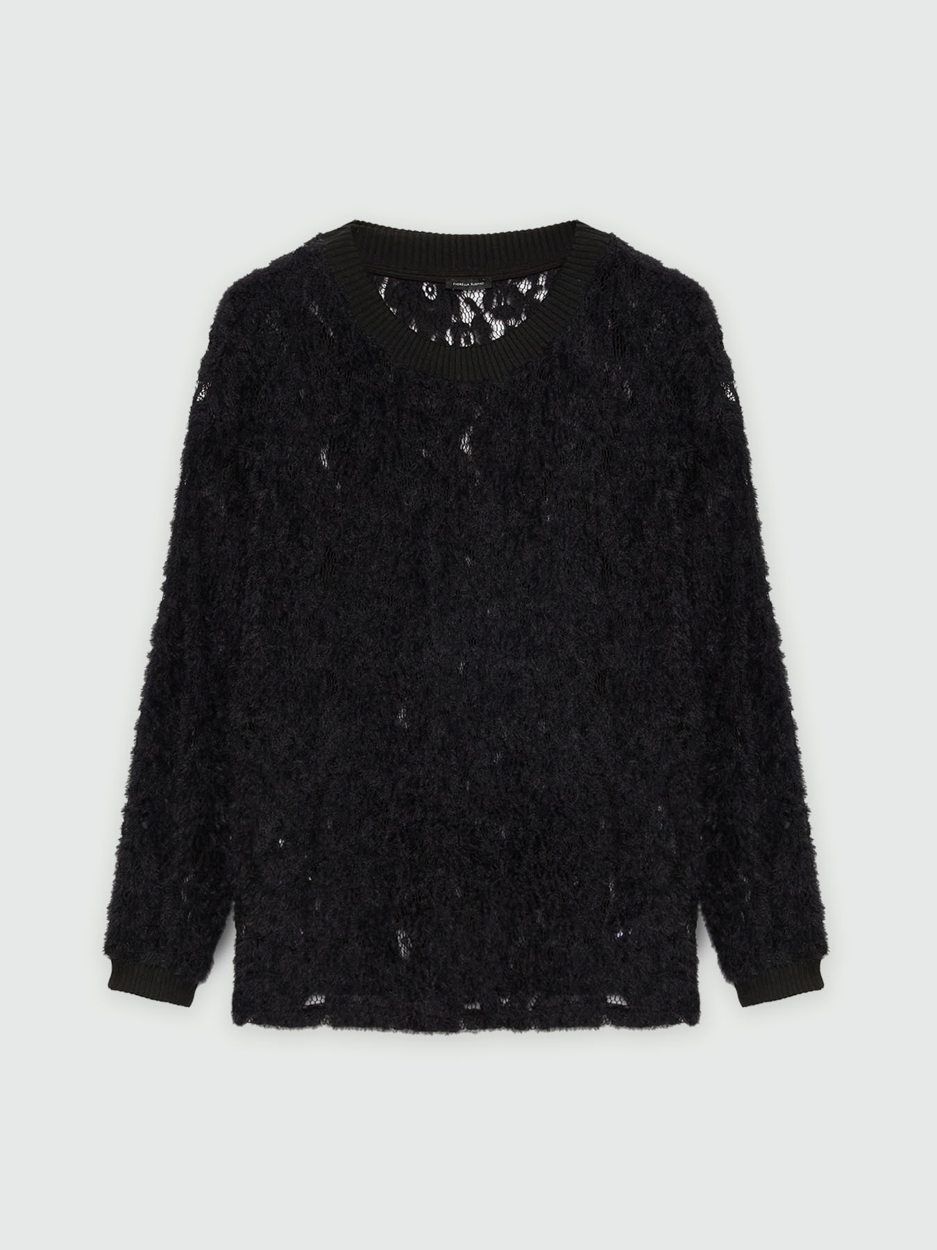 Soft lace effect t-shirt image number 4