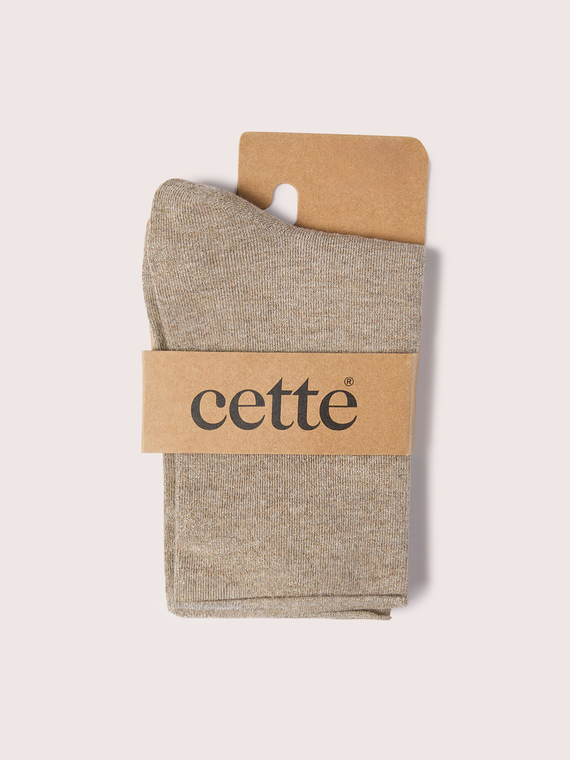 Lurex-effect socks