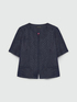 Denim jacket with sparkles image number 4