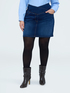 Minigonna in denim linea ad A image number 1