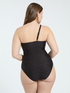 Costume intero monospalla con cut-out image number 1