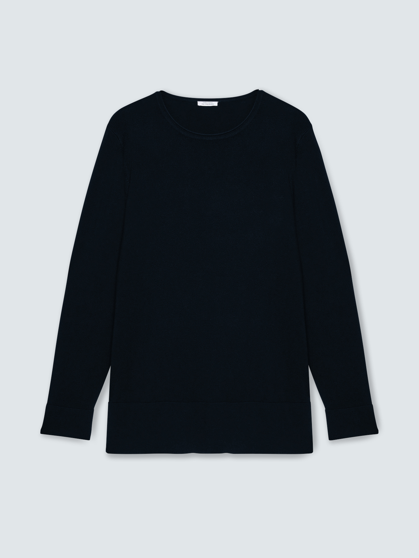 Rundhals-Pullover aus Viskose-Mischgewebe image number 4