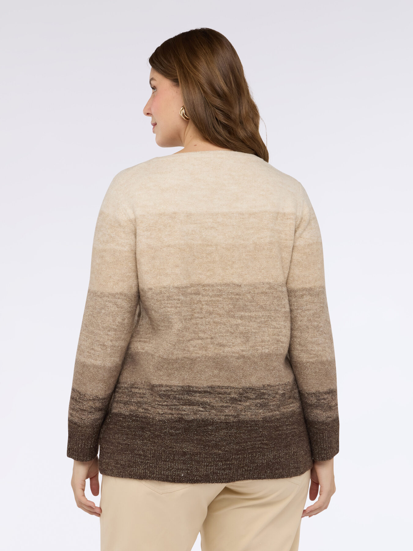 Camiseta cuello redondo efecto degradado image number 1