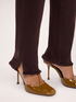 Pantaloni Skinny in cotone image number 3