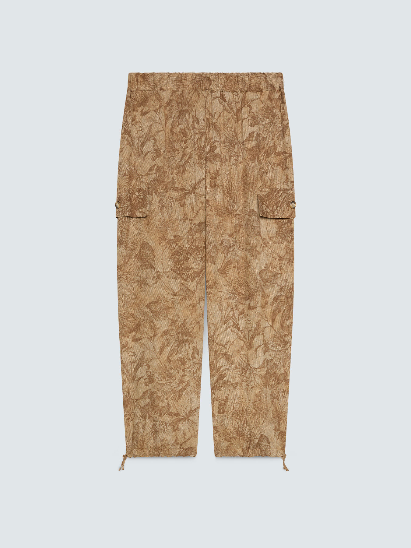 Cargo pants with print image number 4