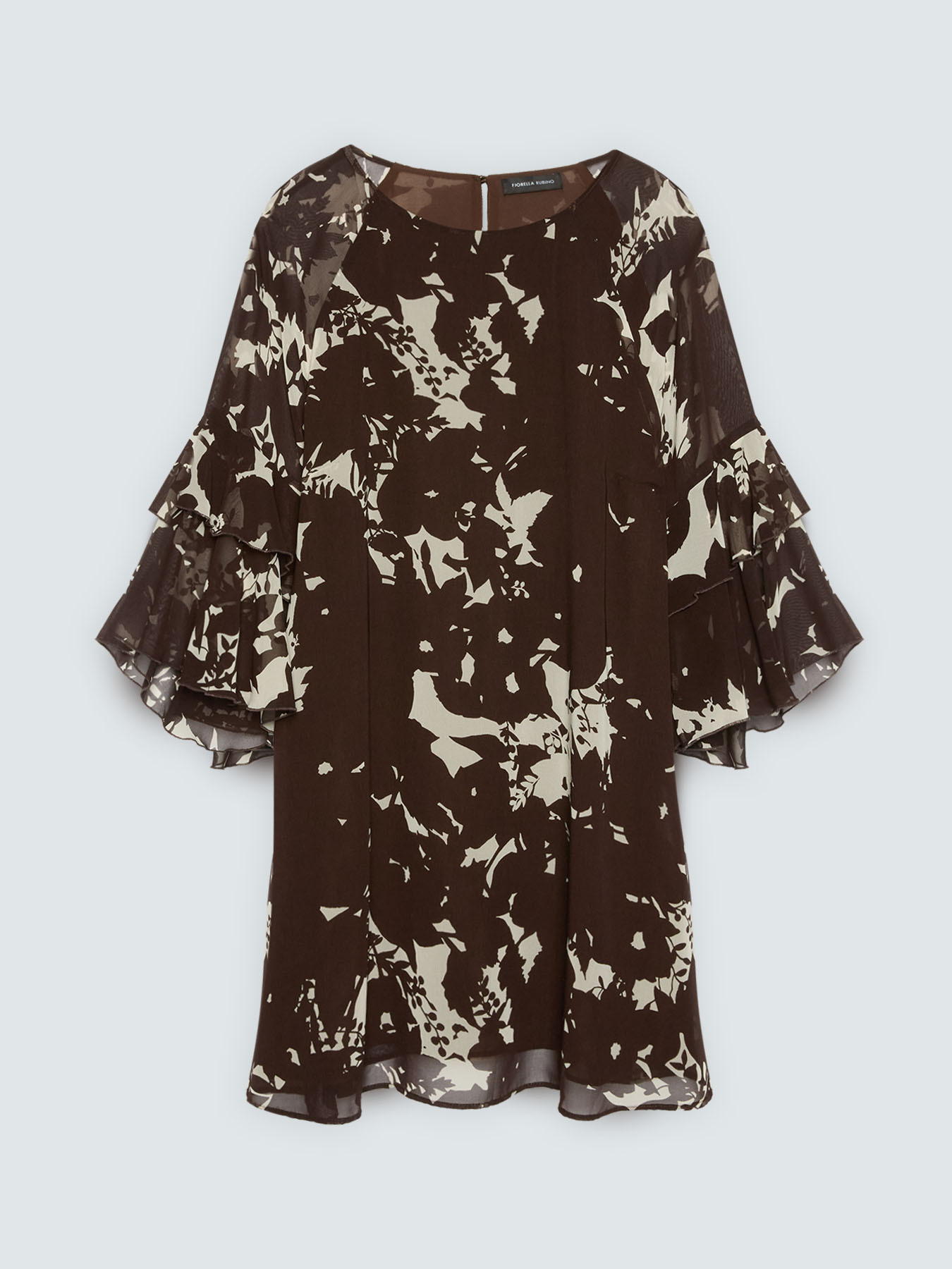 Free printed short dress image number 4