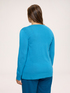 V-Ausschnitt-Pullover aus Viskose-Mix image number 1