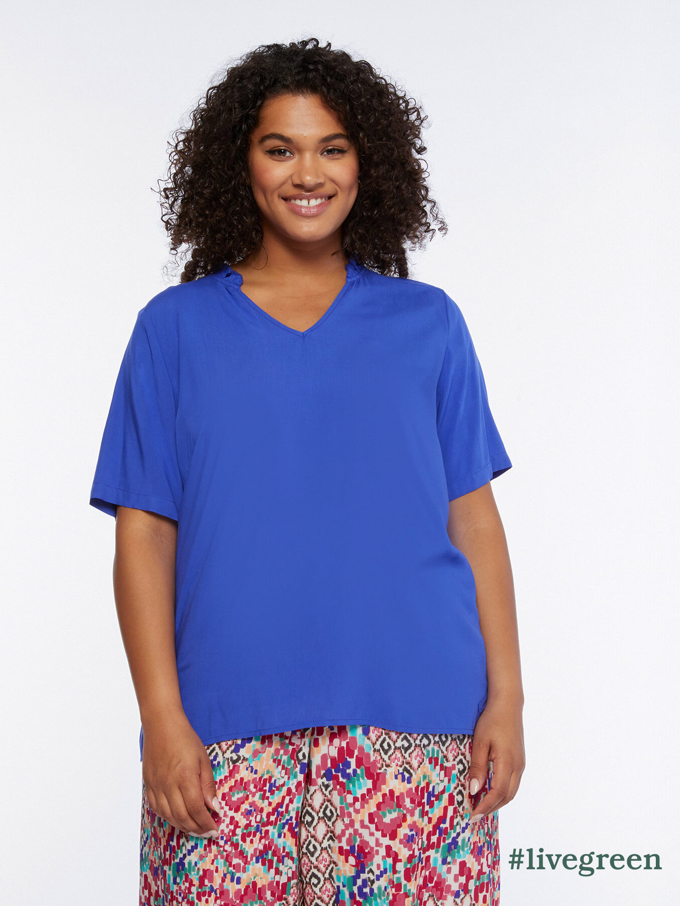 Bluse aus Viskose image number 2